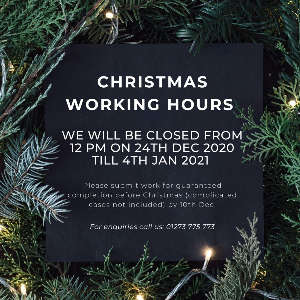 Christmas working times