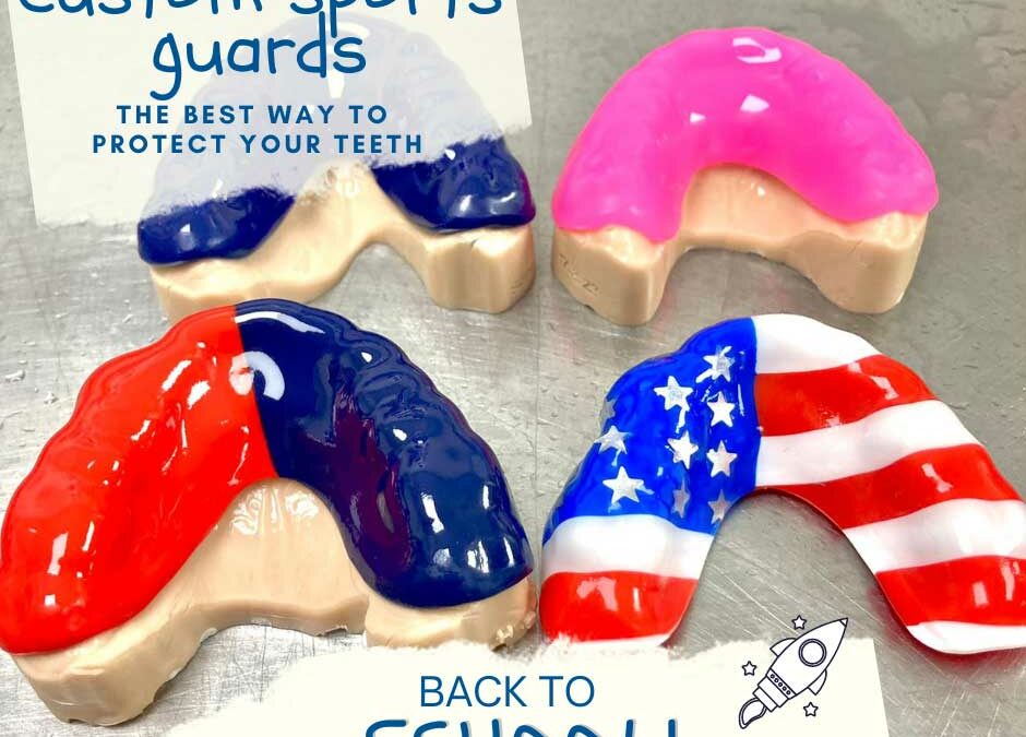 Back to school with custom sports mouthguards